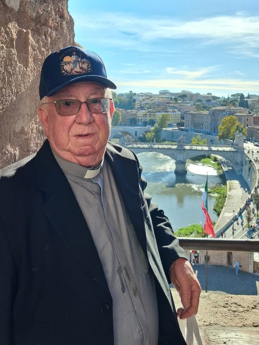 Registros da viagem do Monsenhor a Roma